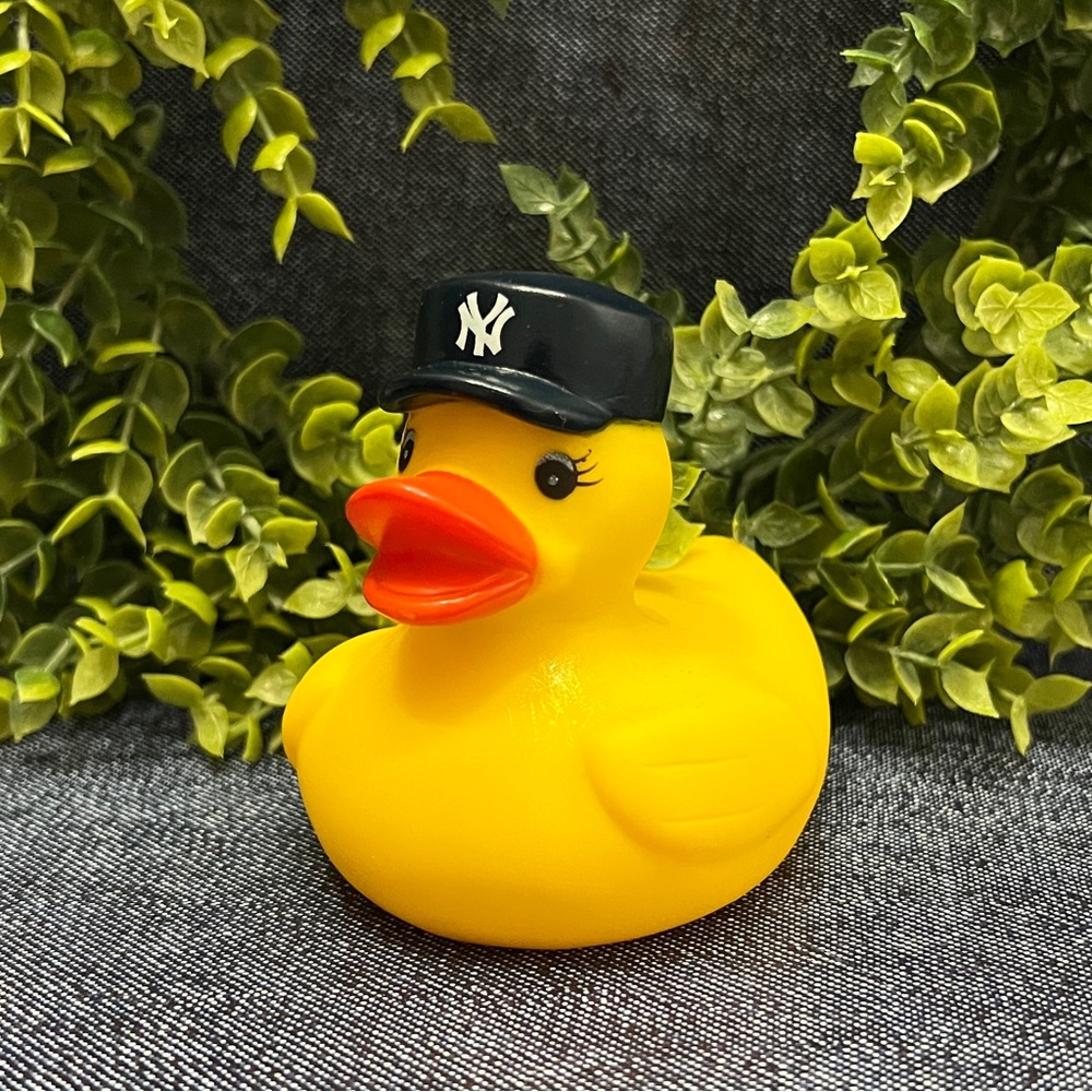 New York Yankees Rubber Duck That Squeaks